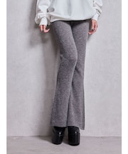 ニットフレアパンツ