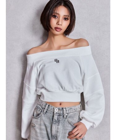 GG short スウェットトップス