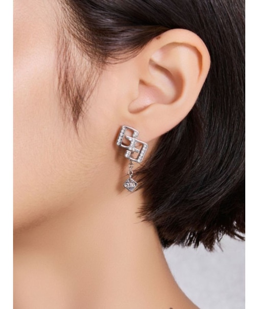 JEYSUS GGラインストーンピアス