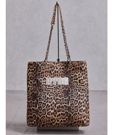 GYDAbijouプレートチェーントートBAG