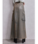 ハイウエストG bijou CARGOデニムロングスカート