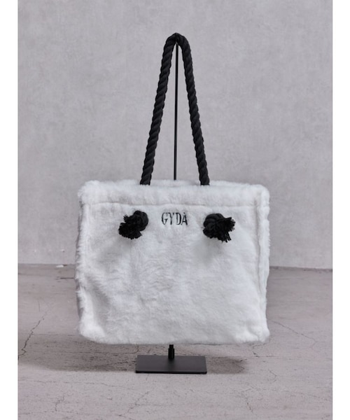 ゆ*ん様 GYDAエコファーローフMトートBAG GYDAエコファーロープMトートBAG｜ジェイダの通販｜&mall（アンド