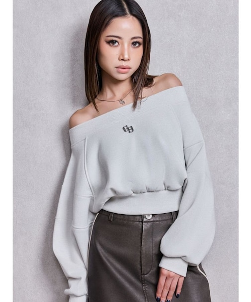 GG shortラメトップス