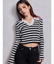 POLOニットトップス