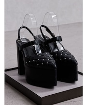 bijou quiltingパンプス