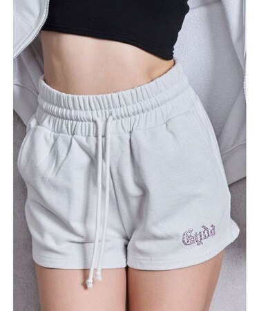 NEW ラインストーンGYDAラメショートパンツ