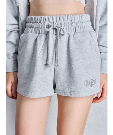 NEW ラインストーンGYDAラメショートパンツ