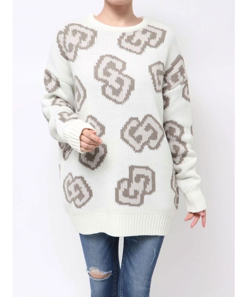 GG FRAME ニットトップス