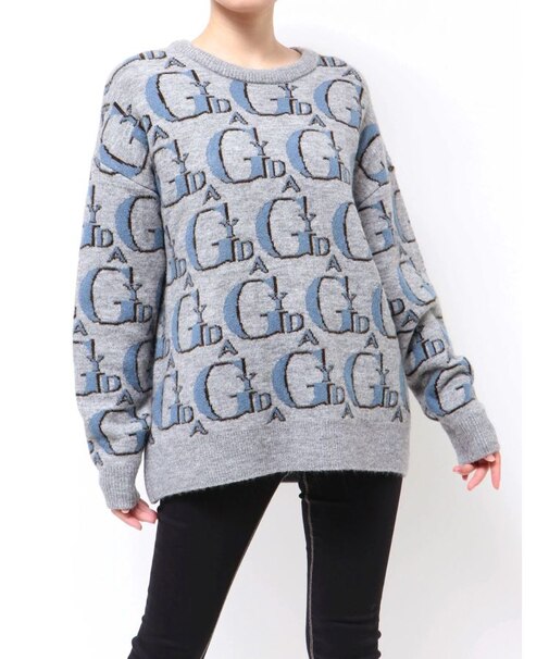 GYDA PATTERN ニットトップス