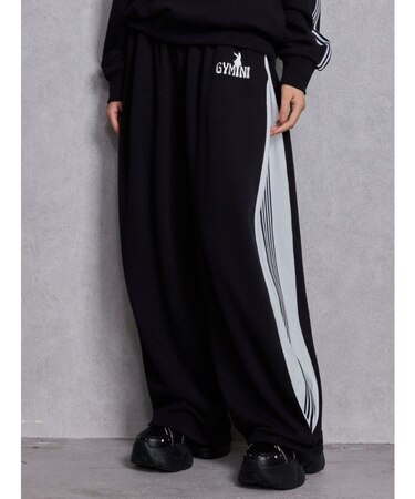 GYMINI BUNNYラインスウェットパンツ