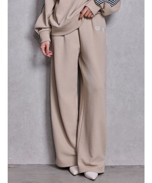 GYMINI BUNNYラインスウェットパンツ