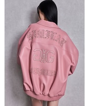 bijou Symmetry GYDAフェイクレザーBIGブルゾン