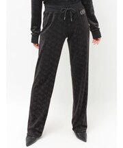 GYDA×Juicy Couture GG JC Emboss Big Bling Velour Track Pants