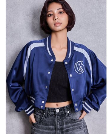 BACK GYDA logo Shortブルゾン