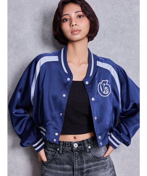 BACK GYDA logo Shortブルゾン