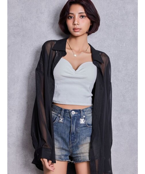 オーバーラメシアーシャツ