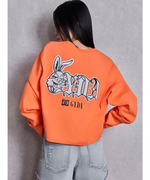 GYDA×DC G BUNNYショートロンT