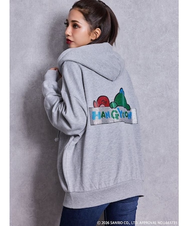 GYDA×サンリオキャラクターズ BIGパーカー