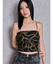 chainストラップテレコビスチェ