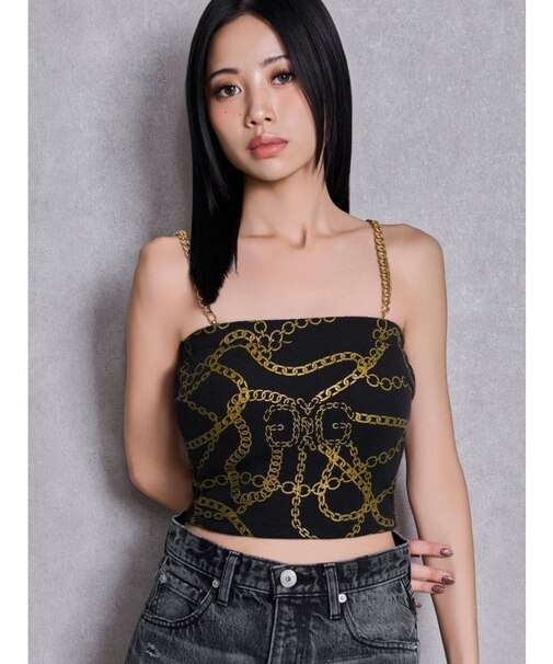 chainストラップテレコビスチェ