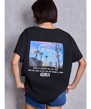 LA GYDA CLOUD PHOTO BIG Tシャツ