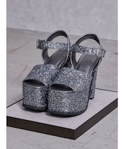 アンクルベルトチャンキーサンダル