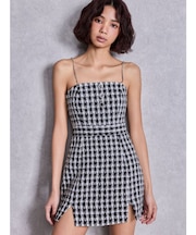 Symmetry GYDAラメツイードワンピース