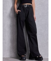 SIDE ZIPメッシュスリットパンツ