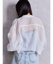 Gemyntar bijou SHEERシャツ