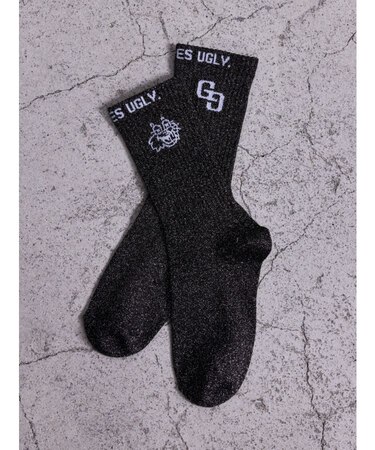 GG BUNNY FACEラメSOX
