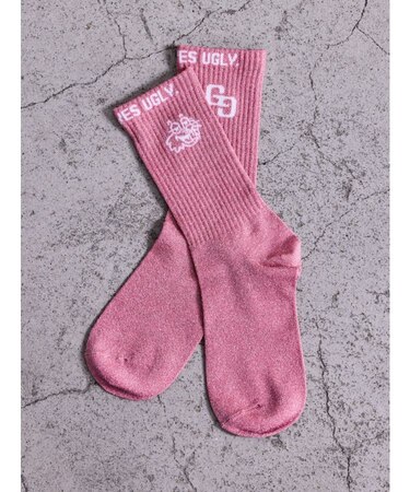GG BUNNY FACEラメSOX