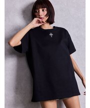 sacred edge cross emboss BIG Tシャツ
