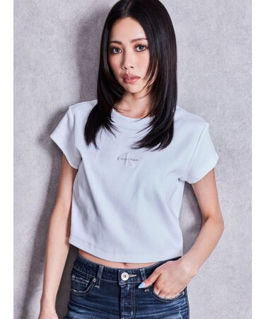 Calvin Klein MONOLOGO BABY RIB TEE