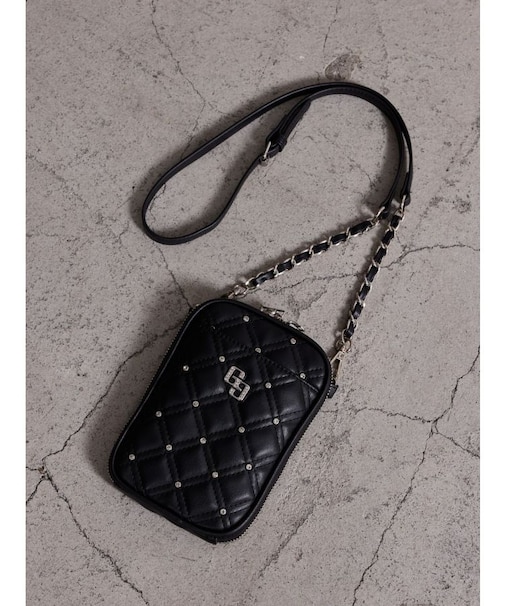 GG bijou quilting ミニショルダーBAG