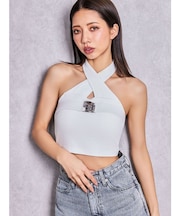 GG bijou beltホルターネックビスチェ