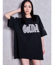 GYDA×GALFY BACK LOGO BIG Tシャツ