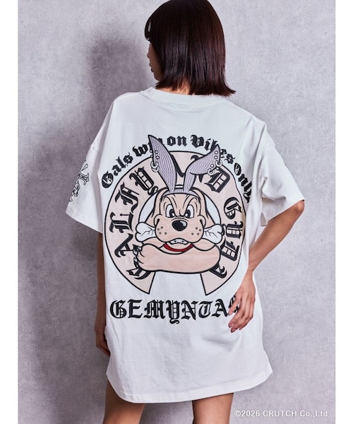 GYDA×GALFY BACK LOGO BIG Tシャツ｜ジェイダの通販｜&mall（アンド