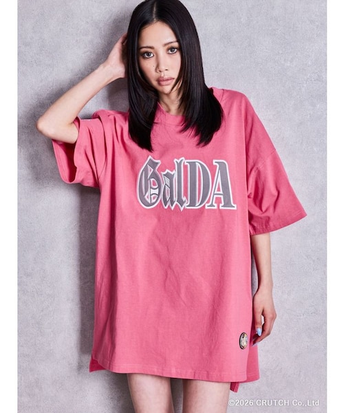 GYDA×GALFY BACK LOGO BIG Tシャツ｜ジェイダの通販｜&mall（アンド
