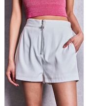 sacred edge cross front ZIPショートパンツ