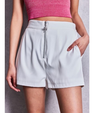 sacred edge cross front ZIPショートパンツ