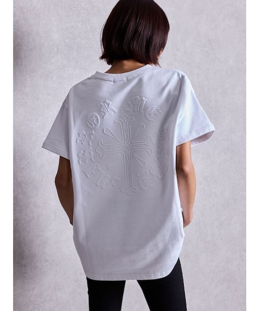 sacred edge cross emboss BIG Tシャツ