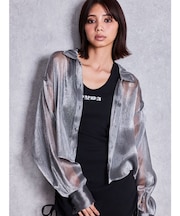 SHINY SHEERシャツ