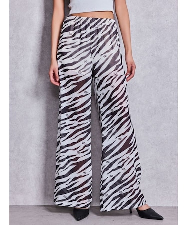 GG ZEBRA SHEERワイドパンツ