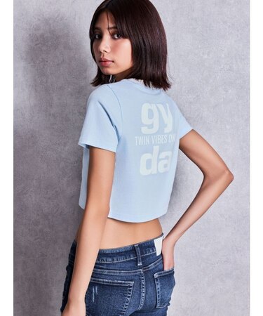 Square gydaバイカラーショートTシャツ