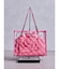 GG glitter print clearトートBAG