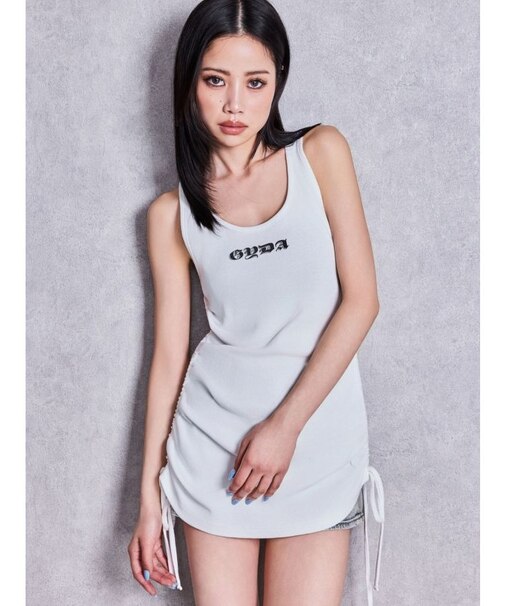 GYDA side drawstringチュニック