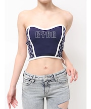Symmetry GYDA side drawstringビスチェ