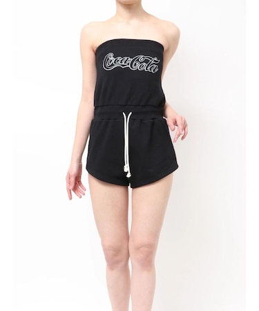 Coca-Cola GLITTER embroideryロンパース