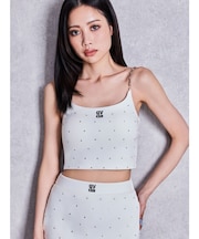 Square gyda bijouストラップビスチェ