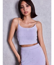 Square gyda bijouストラップビスチェ